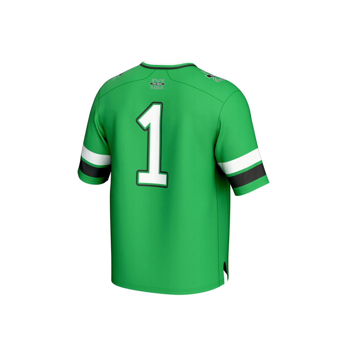 #1 Marshall Thundering Herd GameDay Greats Lightweight Collegiate Football Fashion Jersey - Kelly Green