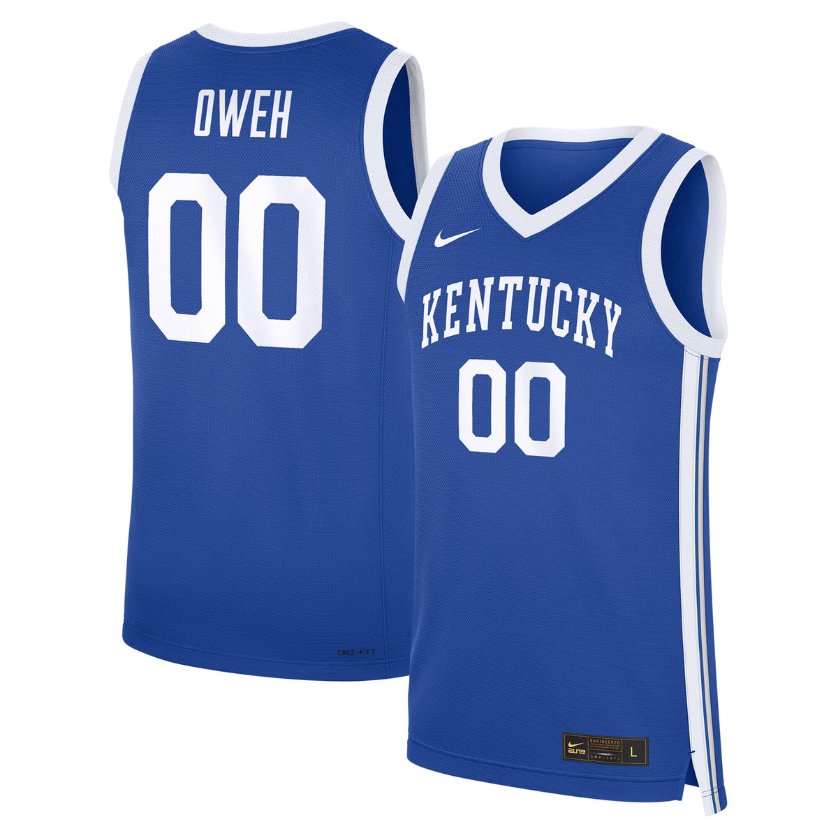 Otega Oweh Kentucky Wildcats Replica Basketball Jersey - Royal