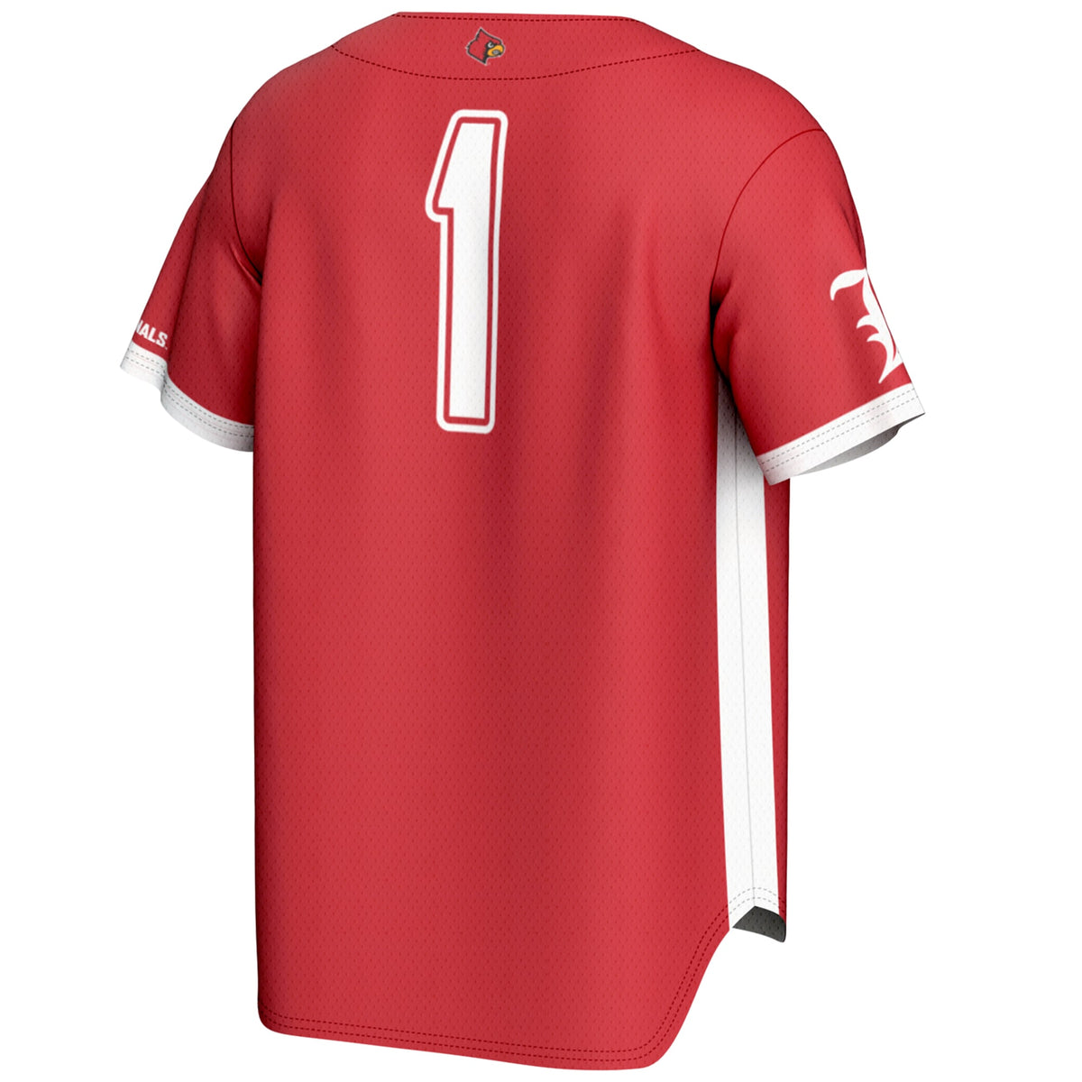 #1 Louisville Cardinals GameDay Greats Lightweight Baseball Fashion Jersey - Red
