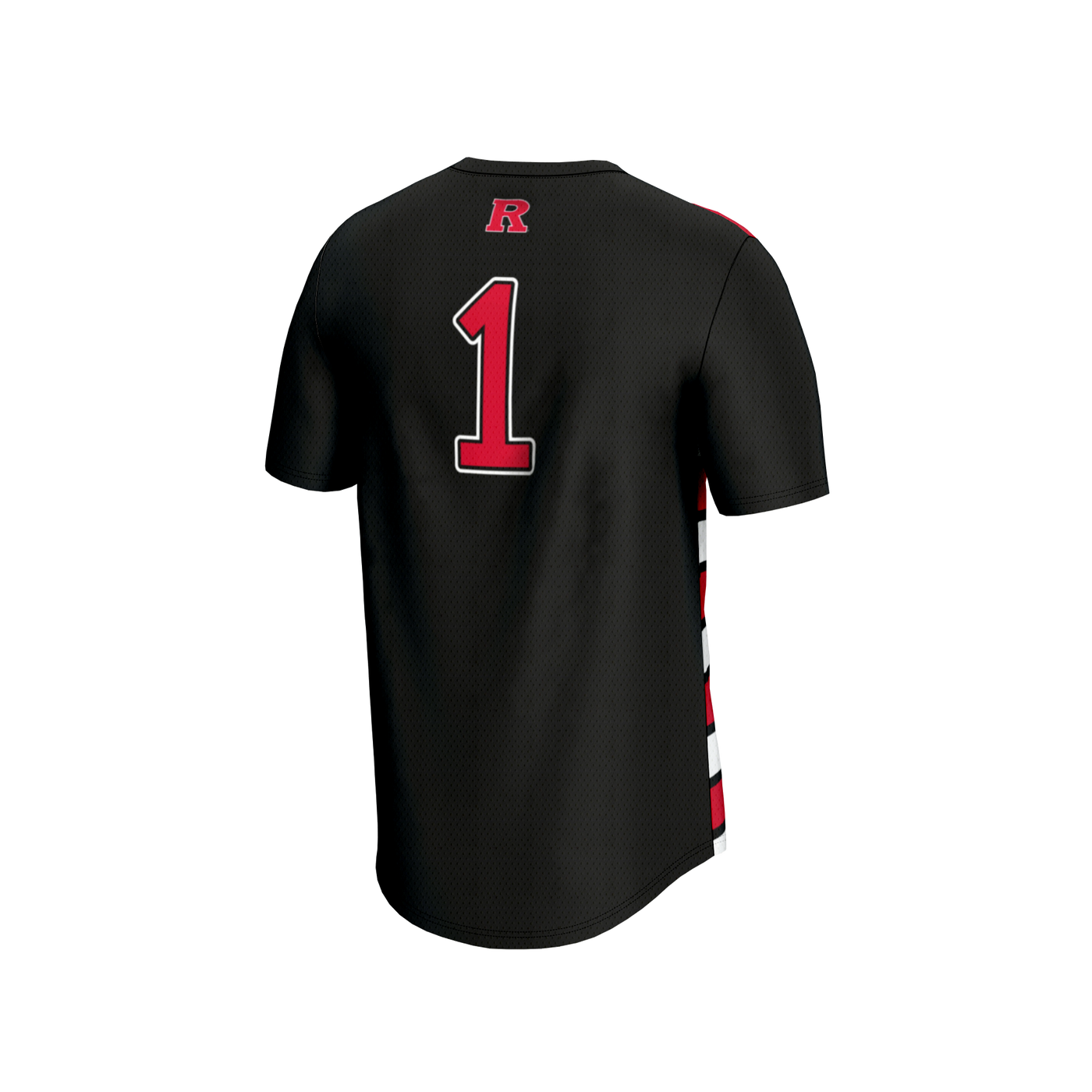 GameDay Greats #1 Black Rutgers Scarlet Knights Lightweight Soccer Fashion Jersey