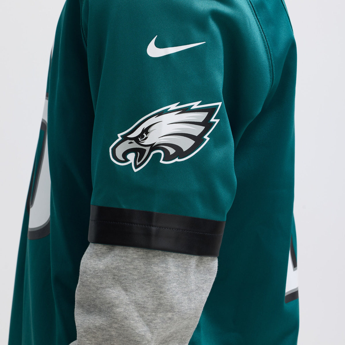 Philadelphia Eagles Saquon Barkley Midnight Green Game Player Jersey