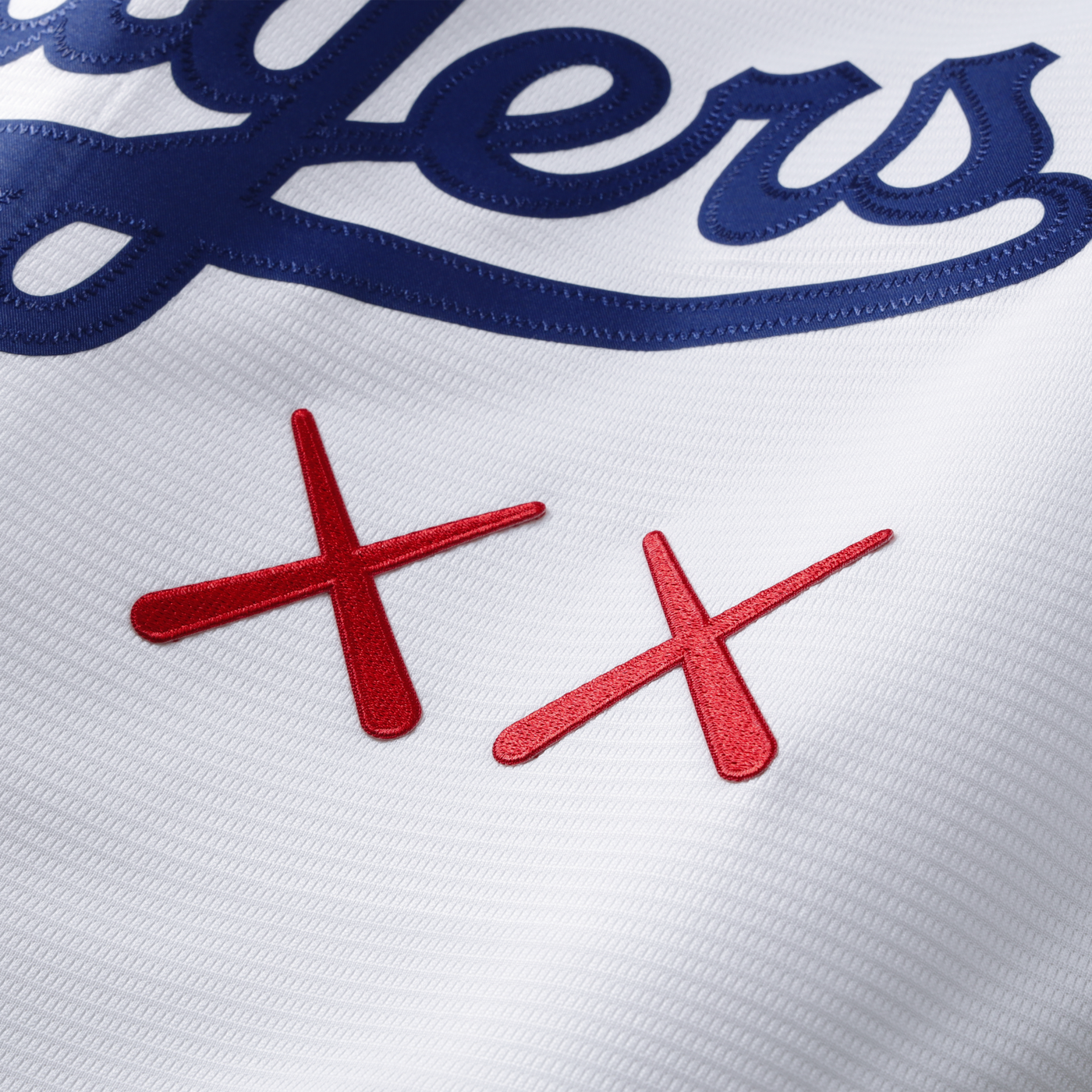 Los Angeles Dodgers Nike x KAWS White Stadium Jersey
