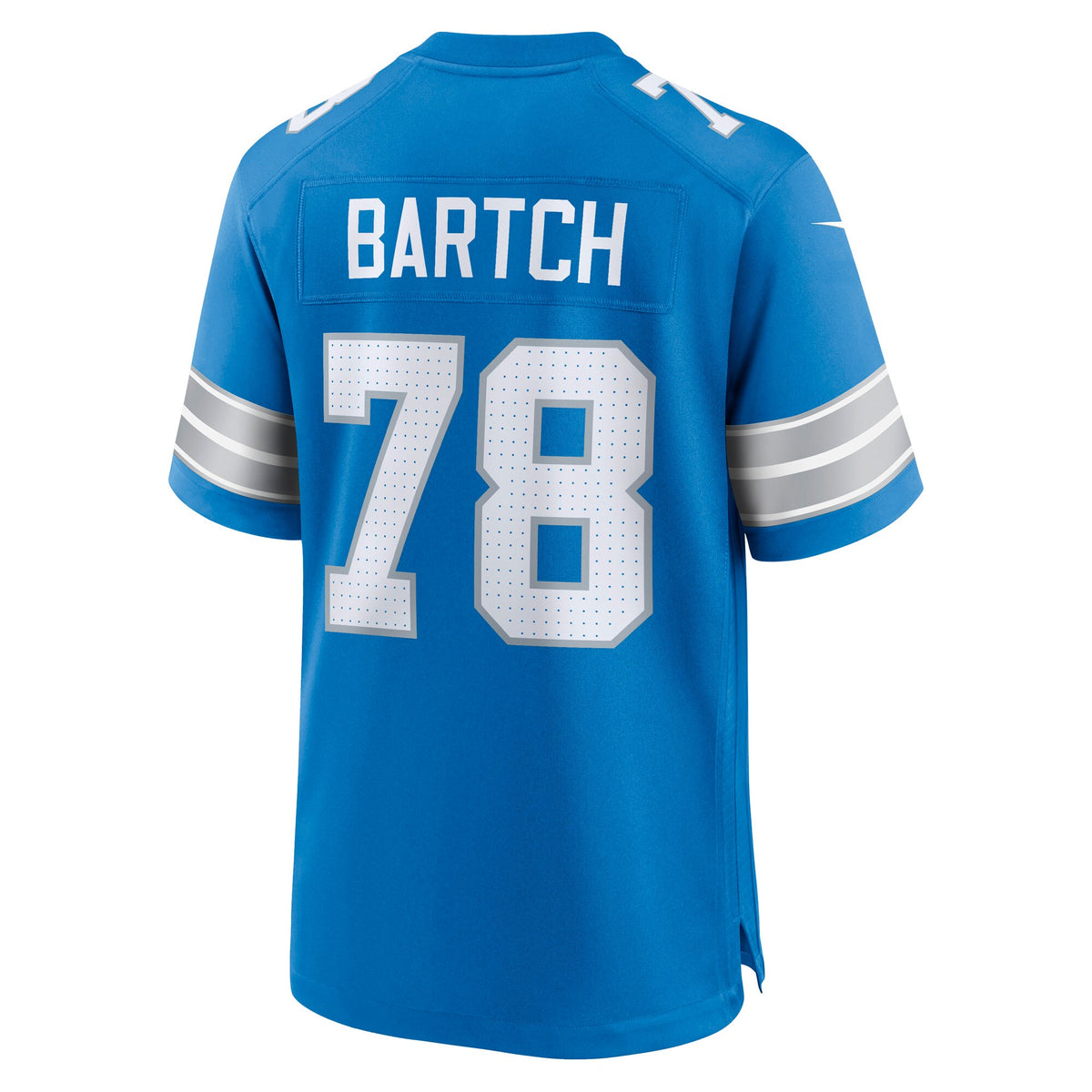 Detroit Lions Ben Bartch Blue Team Game Jersey