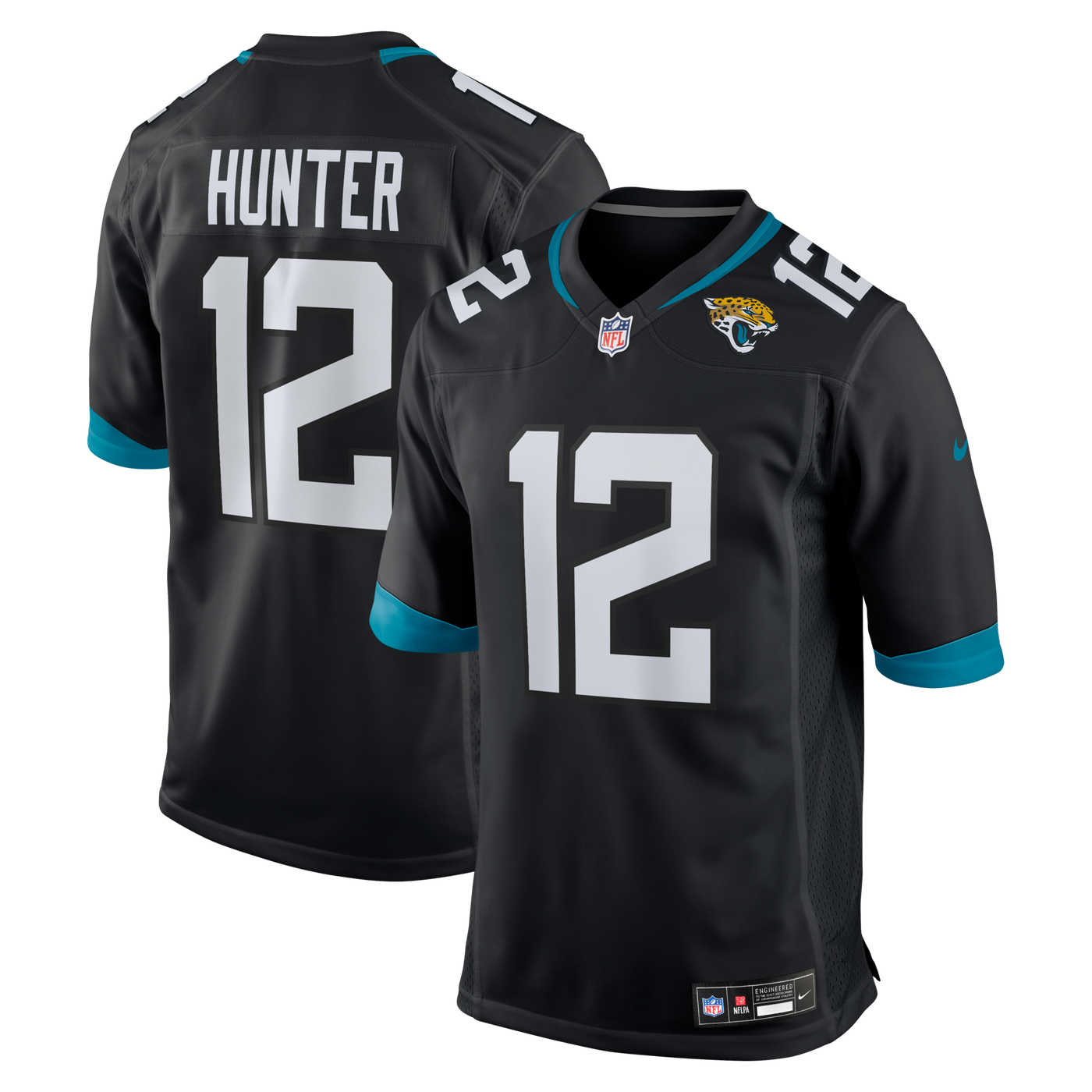 Jacksonville Jaguars Travis Hunter Nike Black Alternate Game Jersey