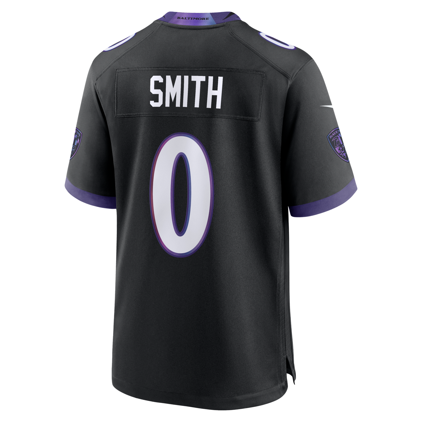 Baltimore Ravens Roquan Smith Nike Black Alternate Game Jersey