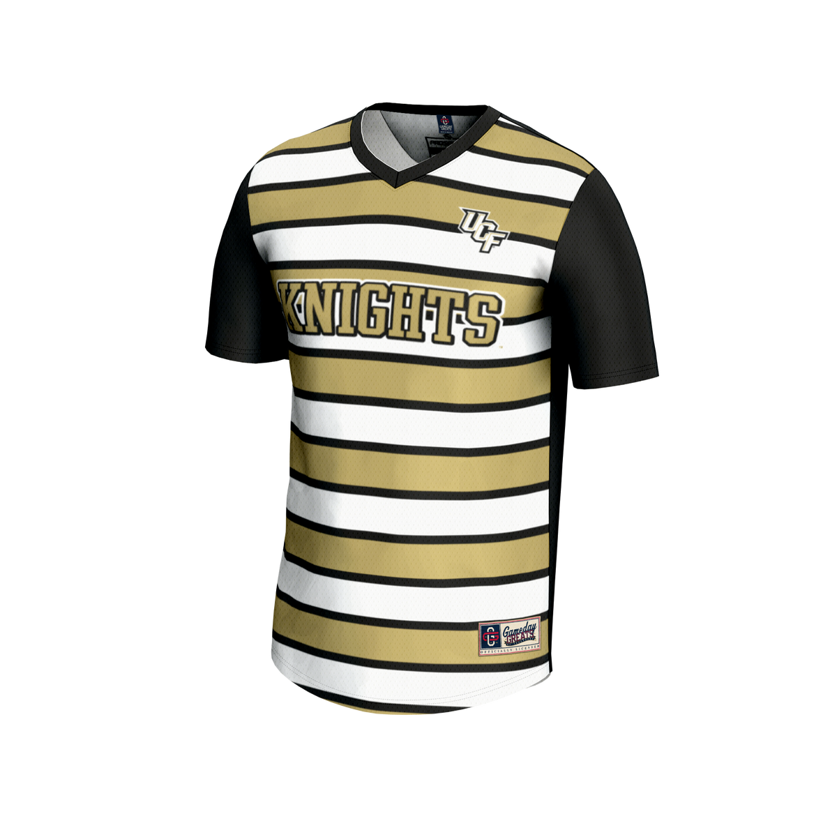 #1 UCF Knights GameDay Greats Lightweight Soccer Fashion Jersey - Black