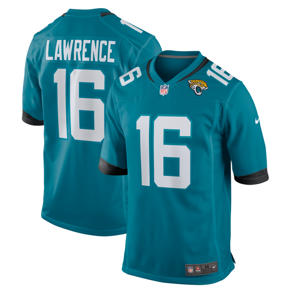 Jacksonville Jaguars Trevor Lawrence Nike Teal Home Game Jersey