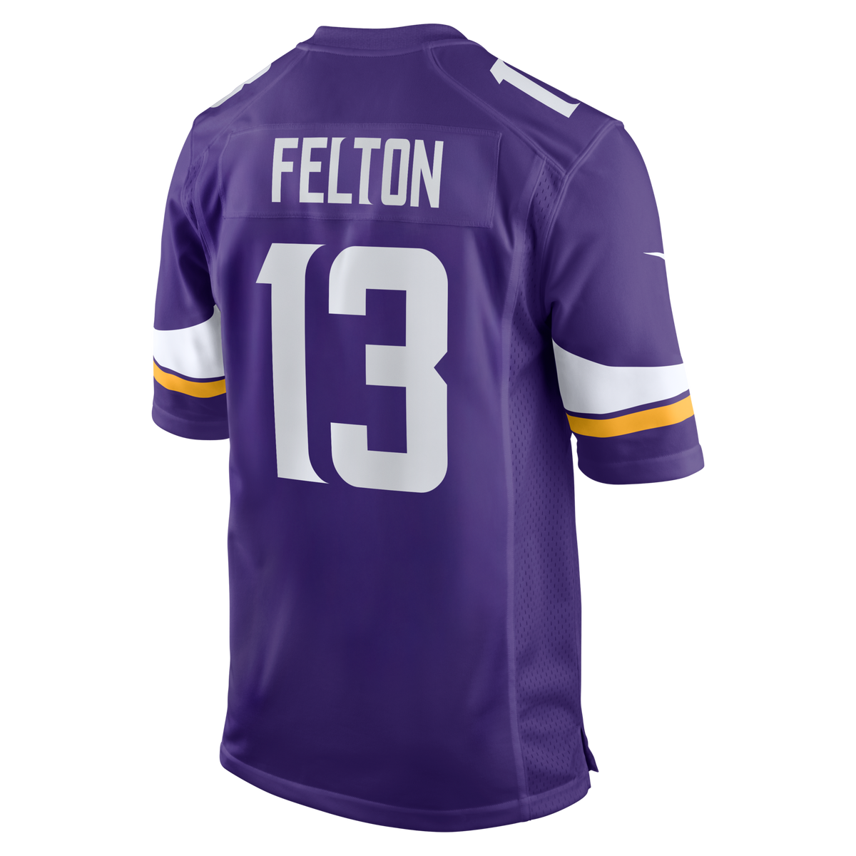 Minnesota Vikings Tai Felton Purple Team Game Jersey
