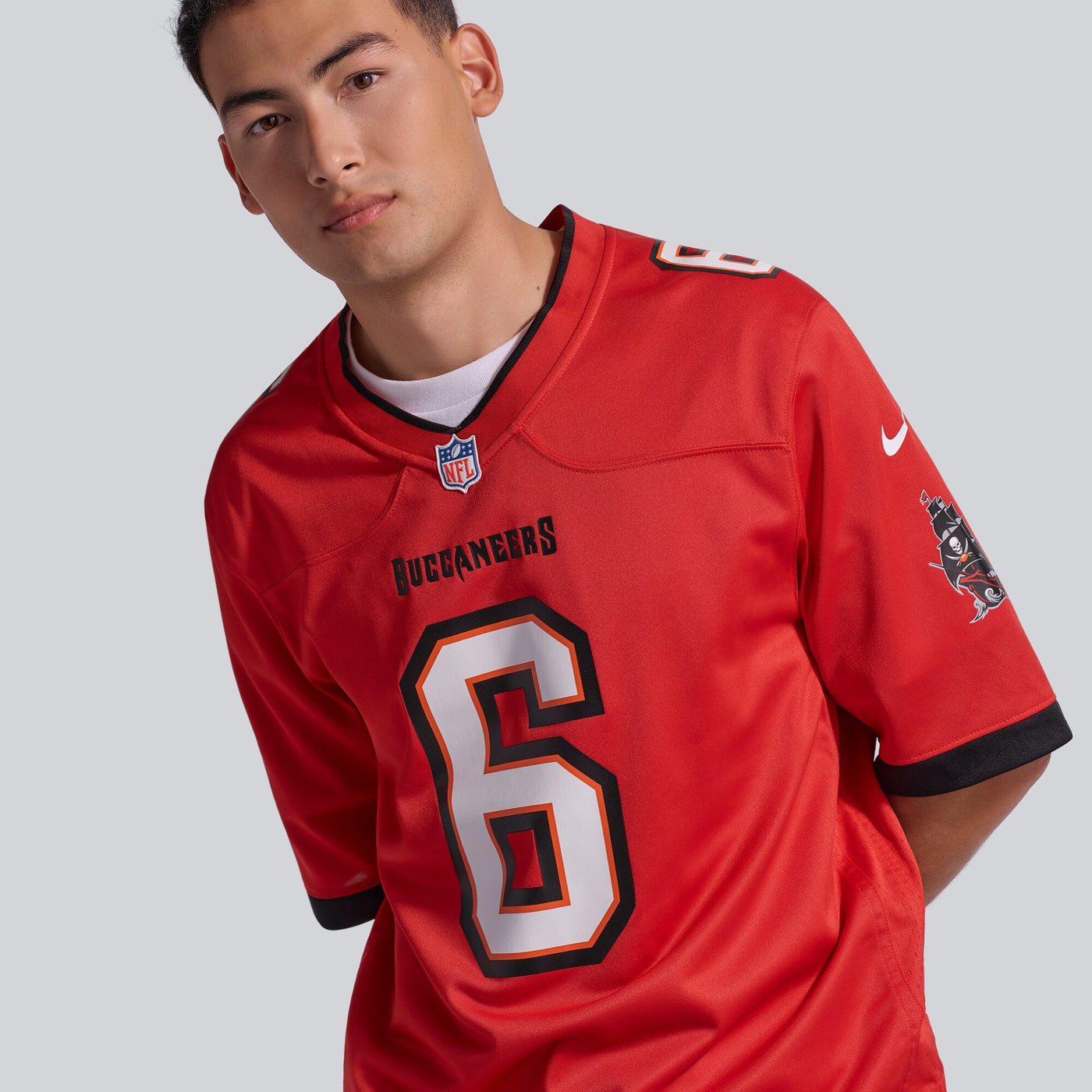 Tampa Bay Buccaneers Baker Mayfield Nike Red Team Game Jersey