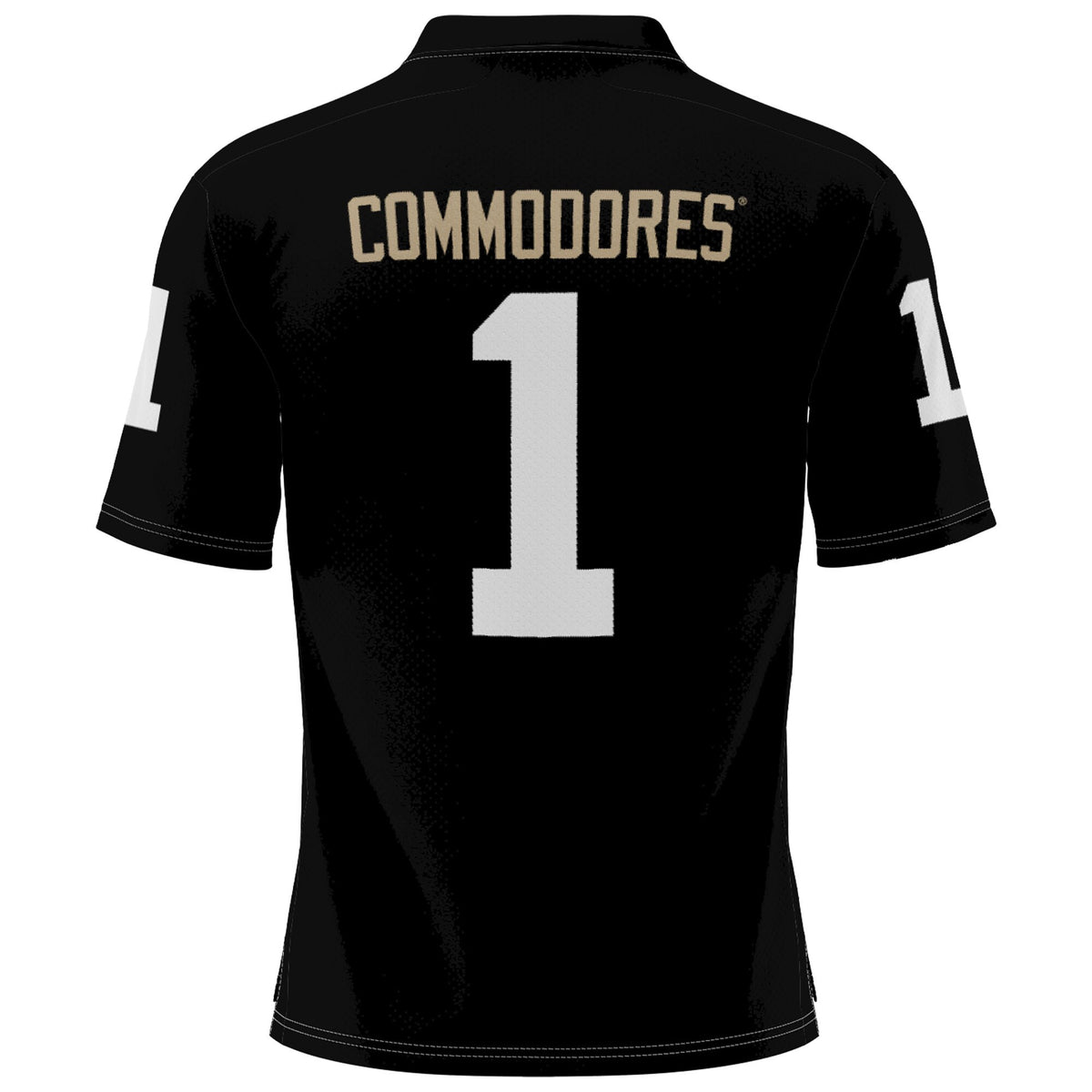 #1 Vanderbilt Commodores GameDay Greats Football Jersey - Black