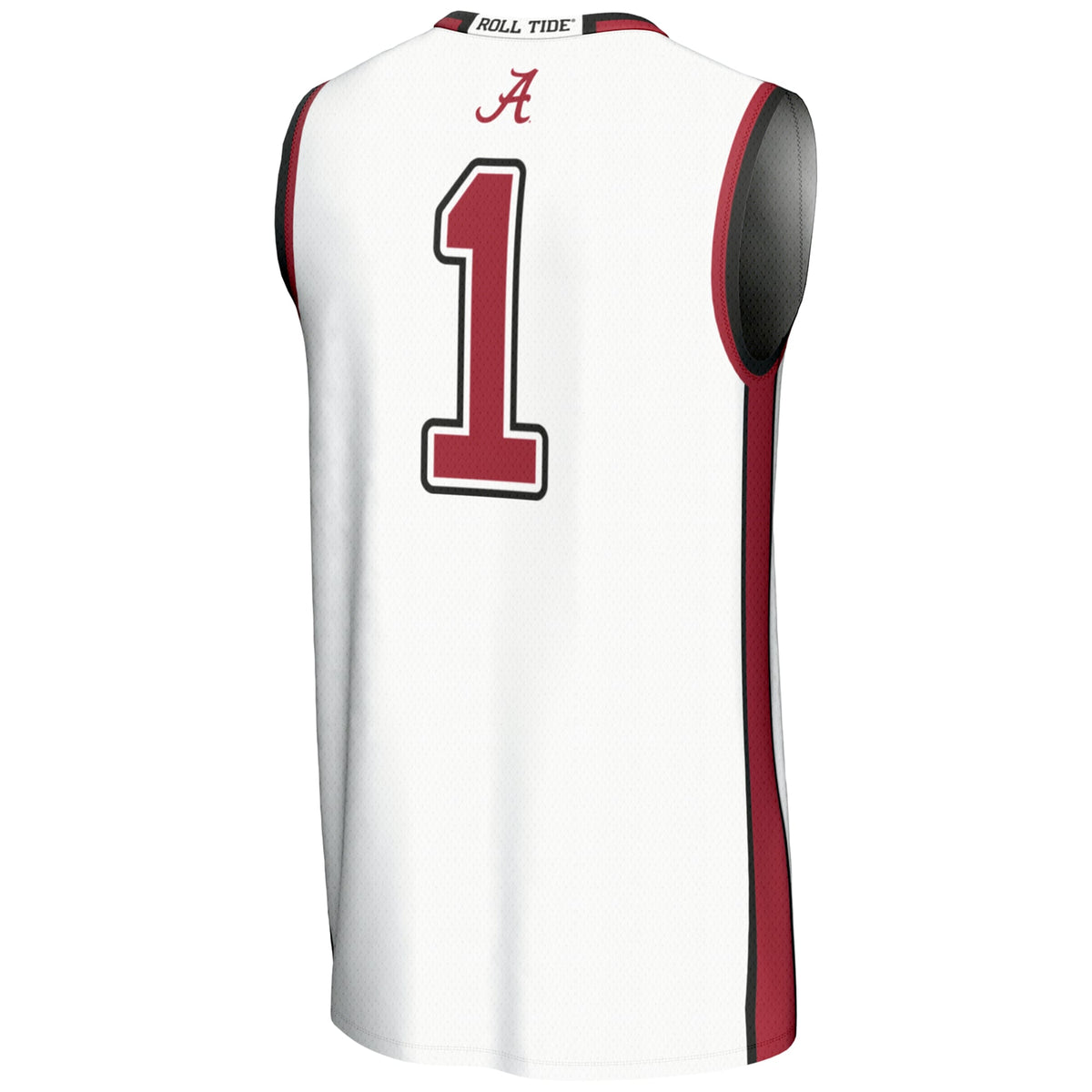 #1 Alabama Crimson Tide GameDay Greats Lightweight Basketball Jersey - White