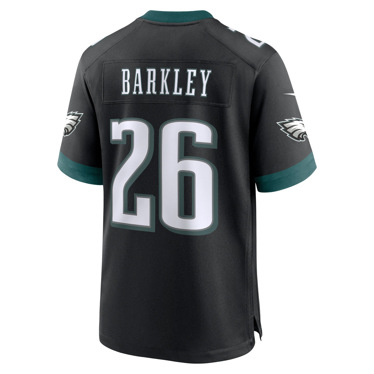 Philadelphia Eagles Saquon Barkley Black Alternate Game Jersey