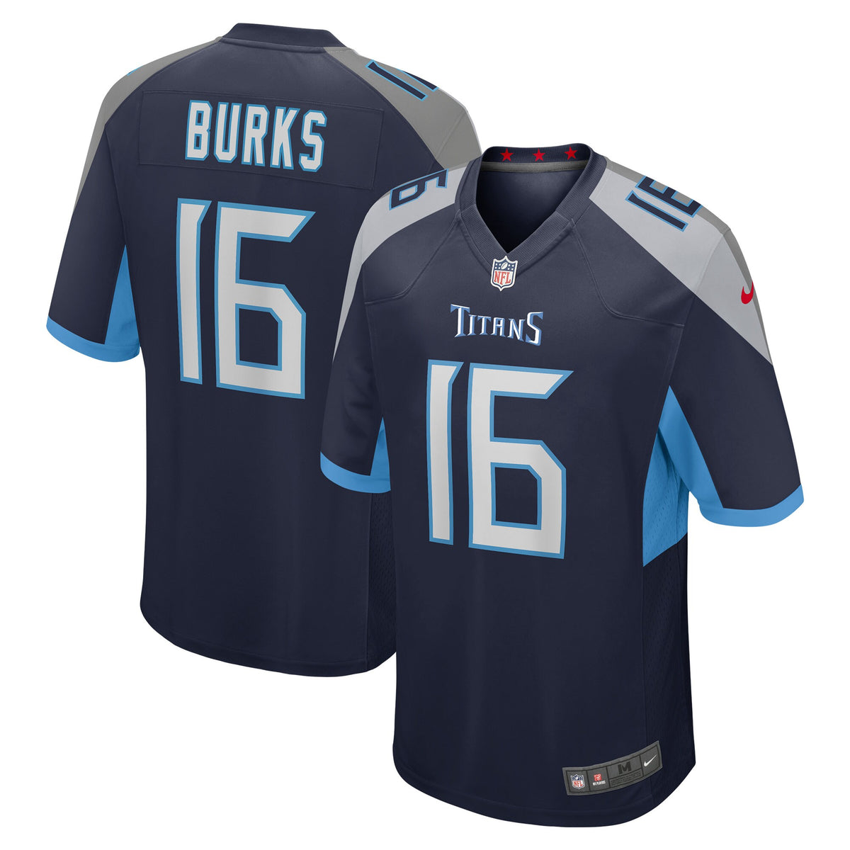 Tennessee Titans Treylon Burks Nike Navy Player Game Jersey