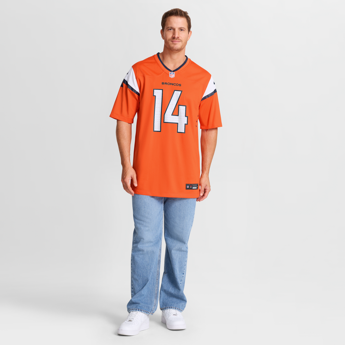 Denver Broncos Courtland Sutton Nike Orange Mile High Collection Game Jersey