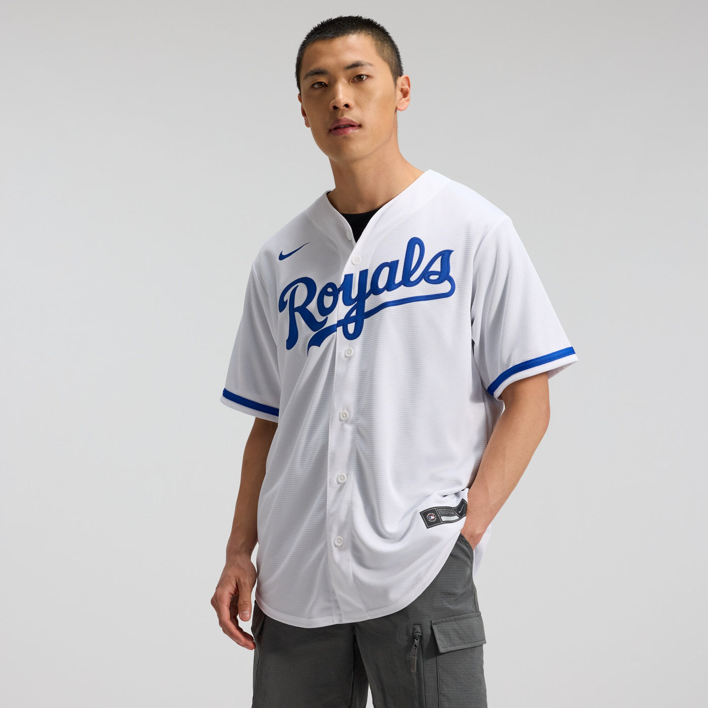Kansas City Royals Bobby Witt Jr. Nike White Home Replica Player Jersey