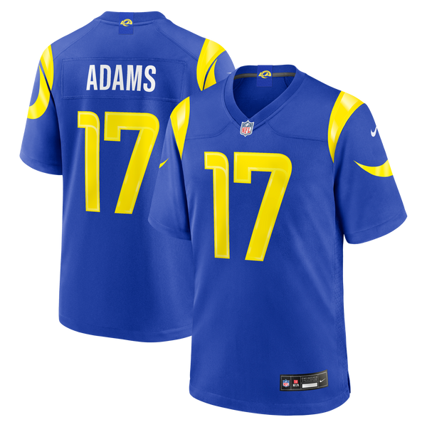 Los Angeles Rams Davante Adams Royal Team Game Player Jersey