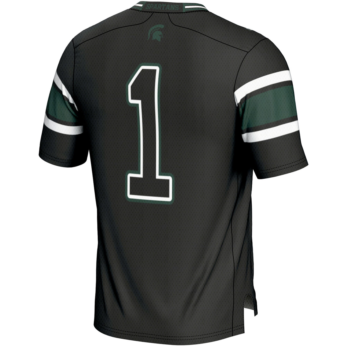 #1 Michigan State Spartans GameDay Greats Endzone Football Jersey - Black