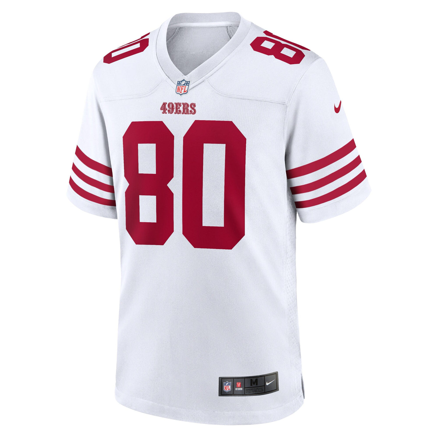 San Francisco 49ers Jerry Rice Nike White Retired Player Game Jersey