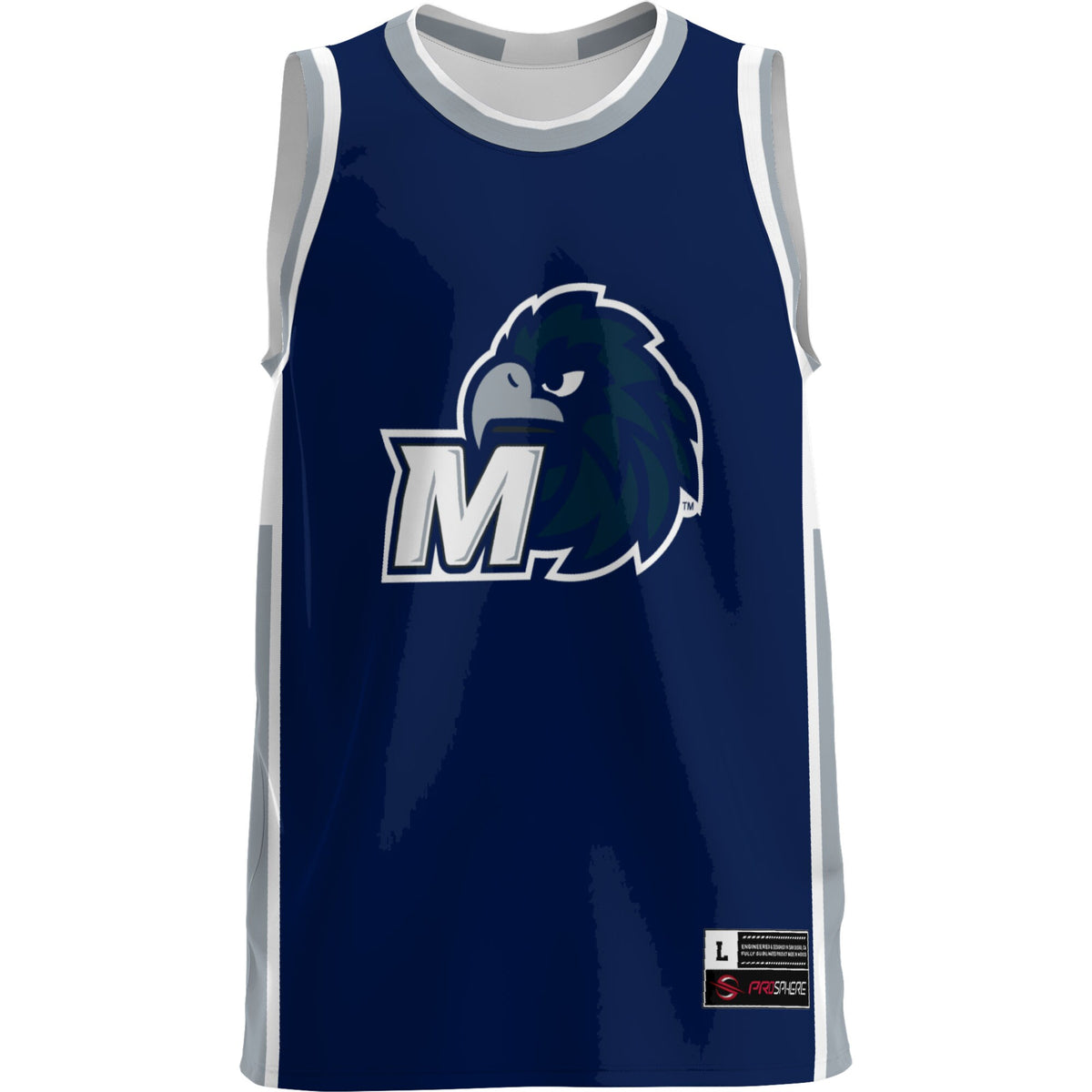 Monmouth Hawks GameDay Greats Lightweight Basketball Jersey - Blue