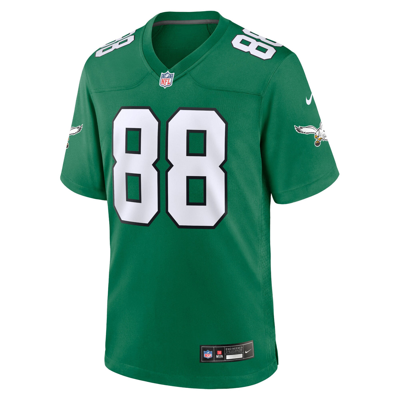 Philadelphia Eagles Dallas Goedert Nike Kelly Green Alternate Game Player Jersey