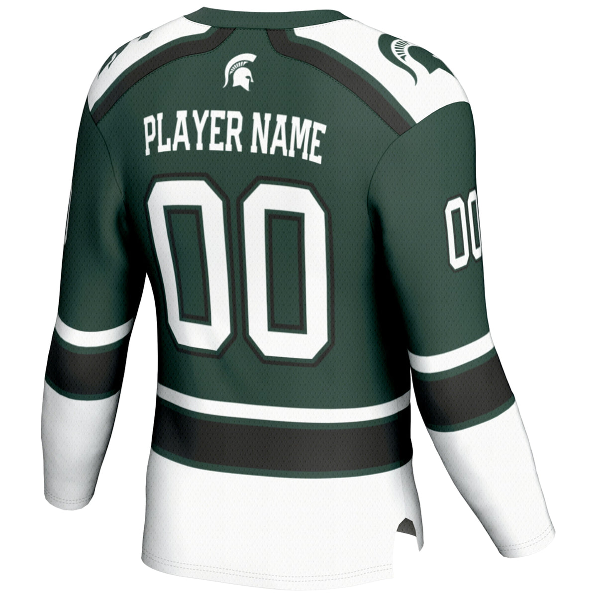 Michigan State Spartans GameDay Greats Ice Hockey NIL Pick-A-Player Jersey - Green