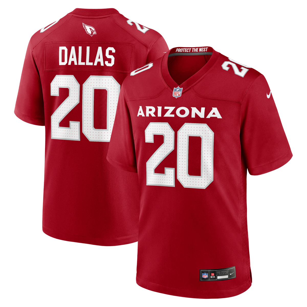 Arizona Cardinals DeeJay Dallas Cardinal Team Game Jersey