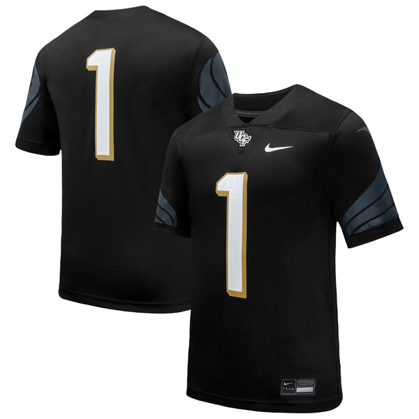 Nike #1 Black UCF Knights Home Game Football Jersey