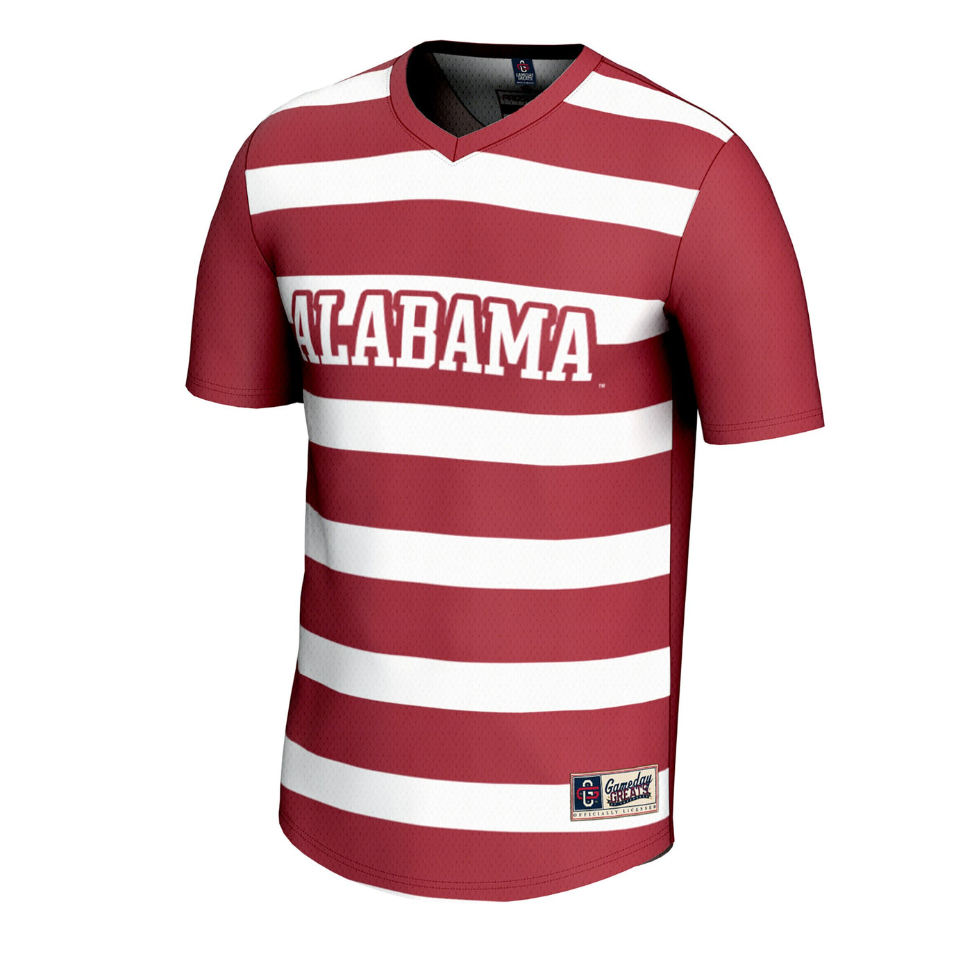 GameDay Greats #1 Crimson Alabama Crimson Tide Lightweight Soccer Fashion Jersey