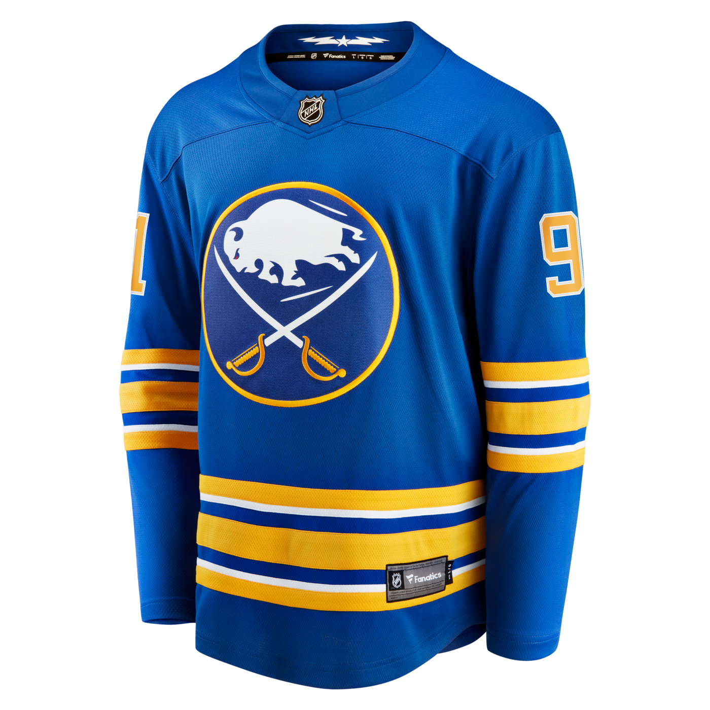 Buffalo Sabres Josh Doan Fanatics Royal Home Premier Breakaway Player Jersey