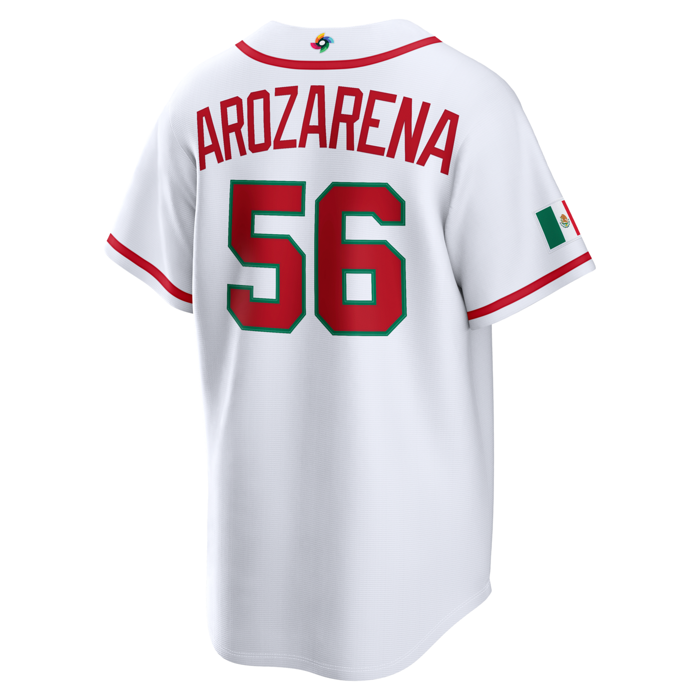 Mexico Baseball Randy Arozarena Nike White 2026 World Baseball Classic Home Stadium Jersey