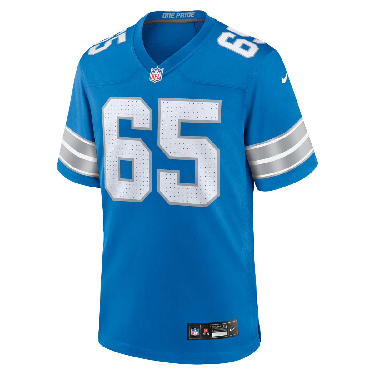 Detroit Lions Seth McLaughlin Blue Team Game Jersey