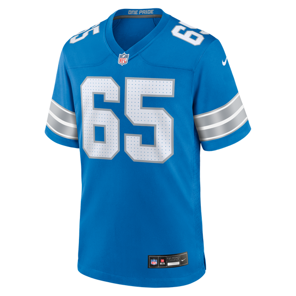 Detroit Lions Seth McLaughlin Nike Blue Team Game Jersey