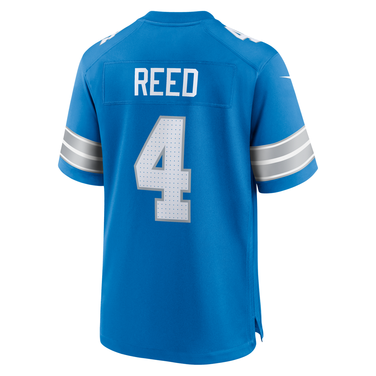 Detroit Lions D.J. Reed Blue Team Game Jersey
