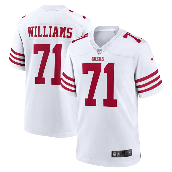 San Francisco 49ers Trent Williams Nike White Player Game Jersey