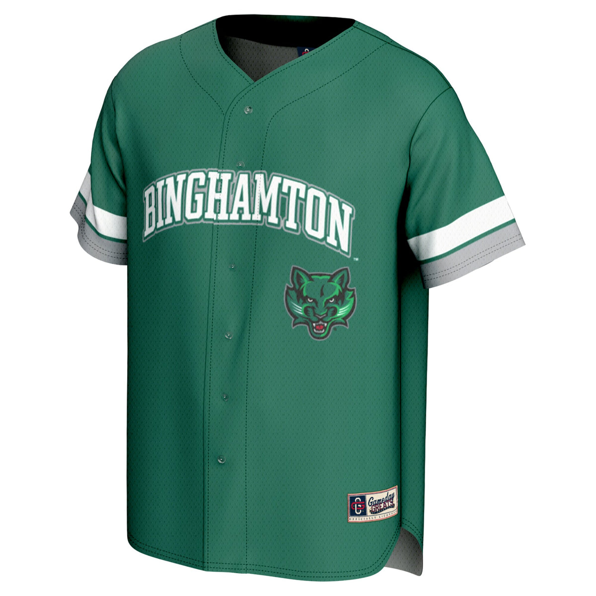 Binghamton Bearcats GameDay Greats Spirit Baseball Jersey - Green