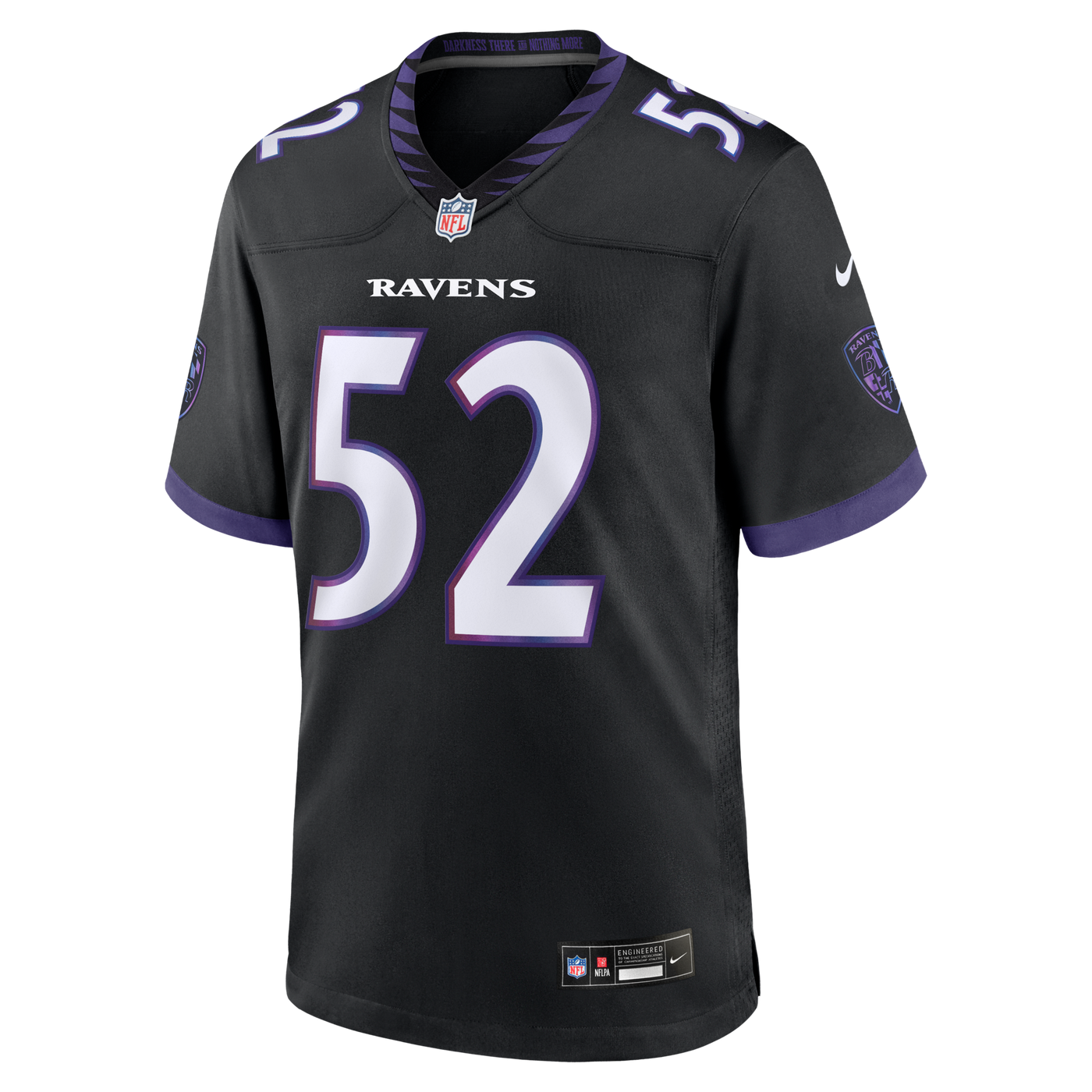 Baltimore Ravens Ray Lewis Nike Black Alternate Retired Player Game Jersey
