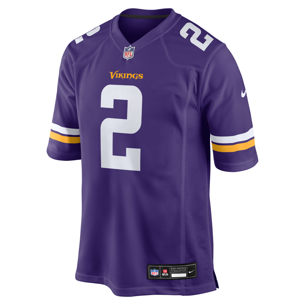 Minnesota Vikings Isaiah Rodgers Purple Team Game Jersey