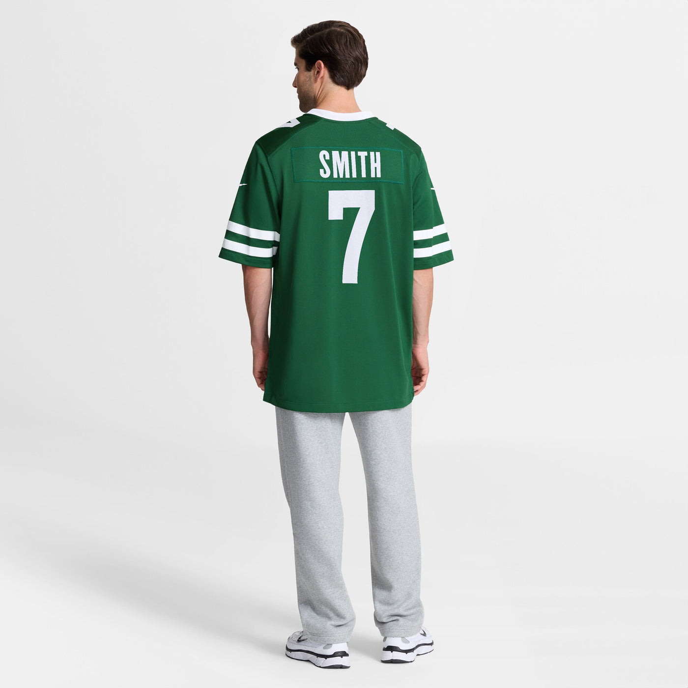 New York Jets Geno Smith Nike Legacy Green Game Jersey