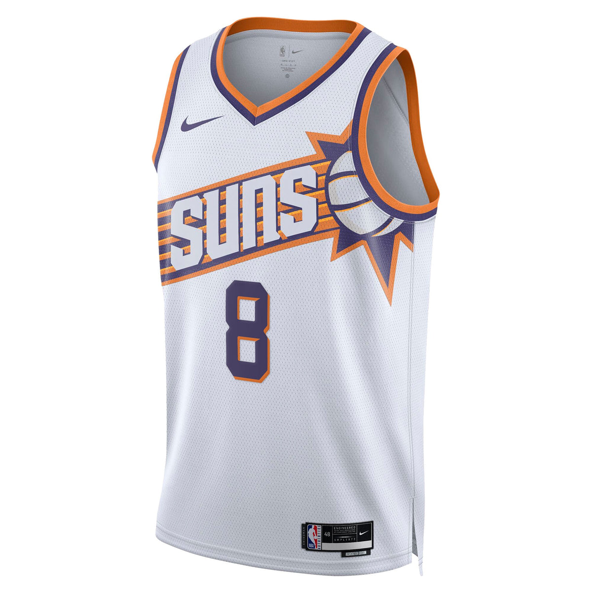 Phoenix Suns Association Edition Swingman Jersey - White - Luke Kennard -