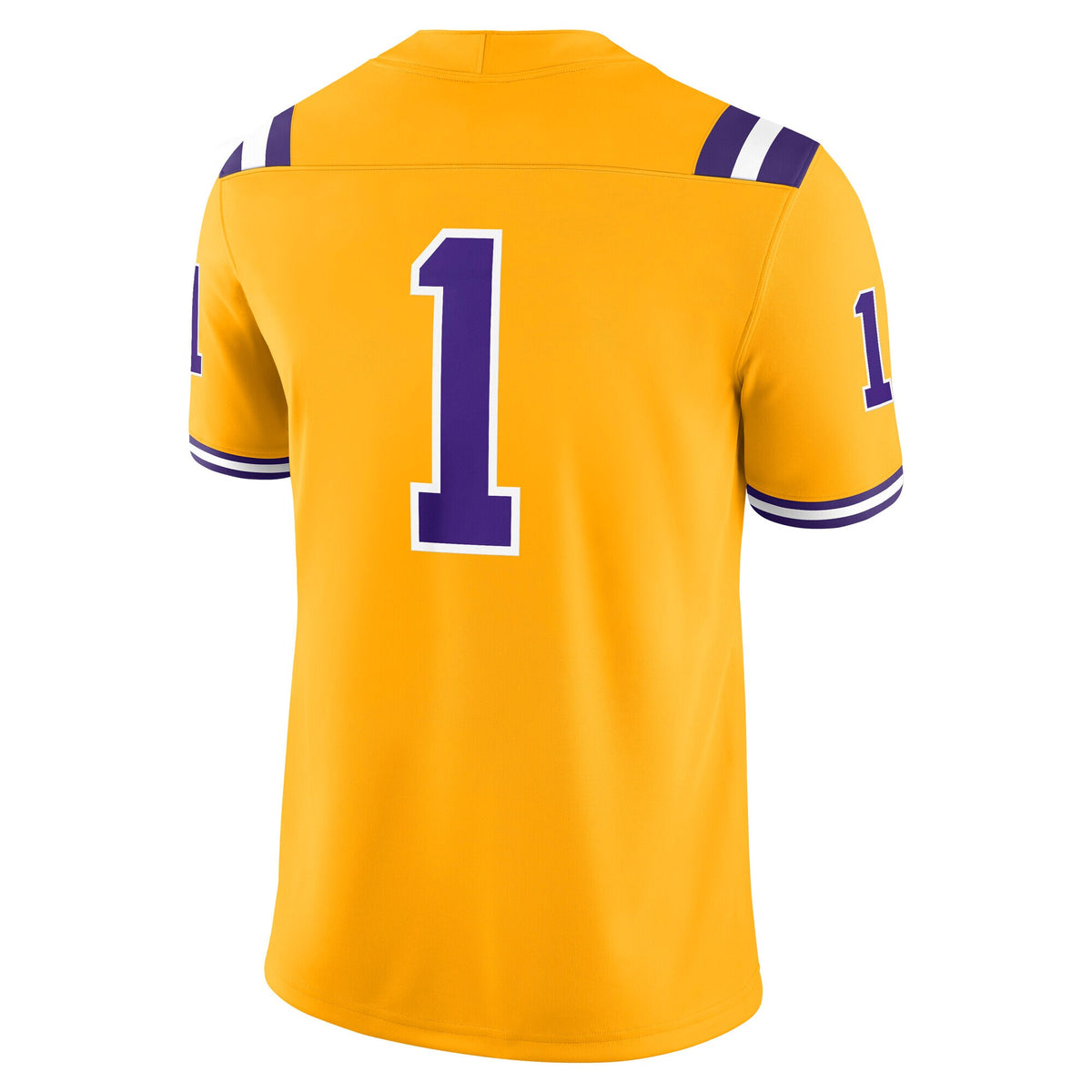 #1 LSU Tigers Alternate Game Jersey - Gold