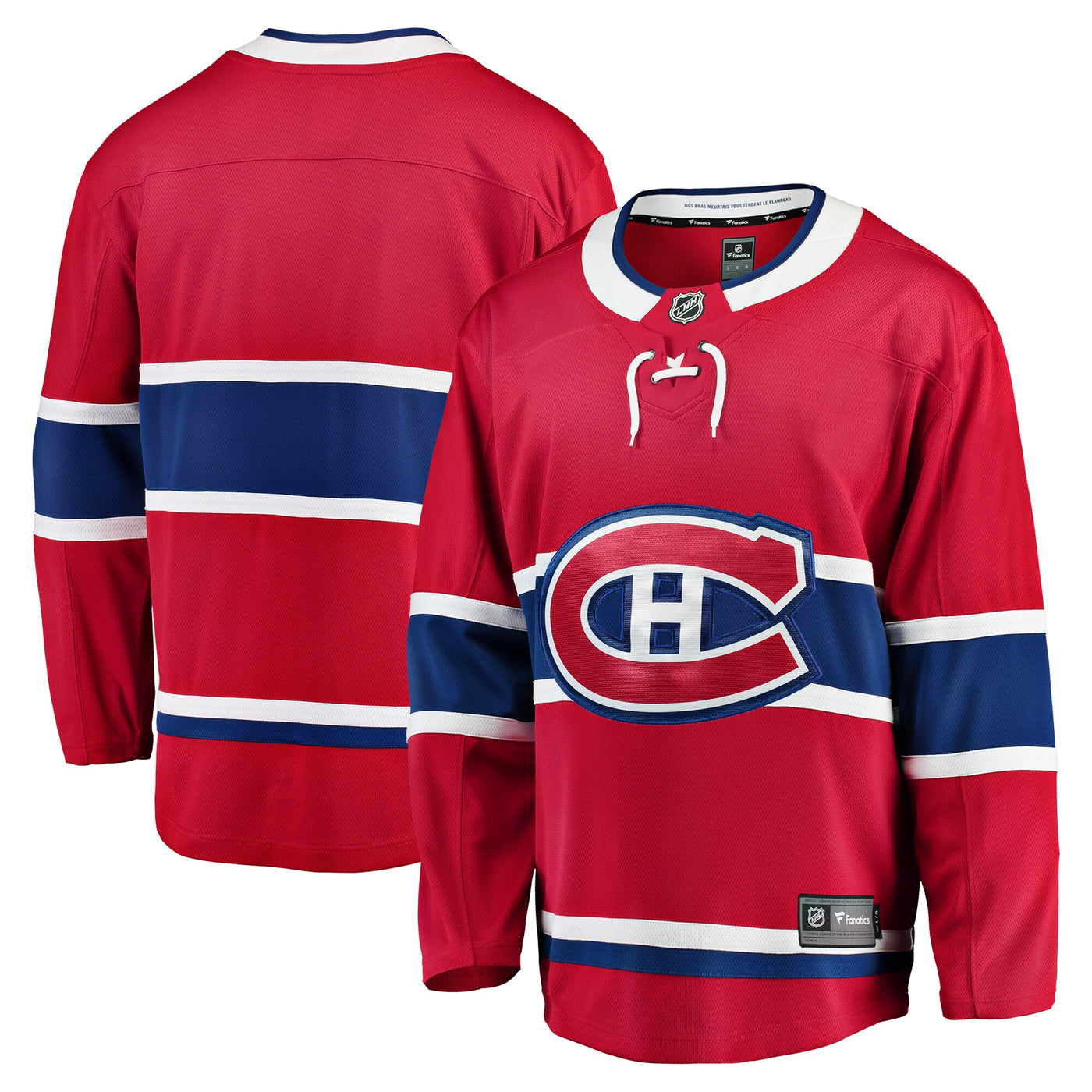 Montreal Canadiens Fanatics Red Breakaway Home Jersey