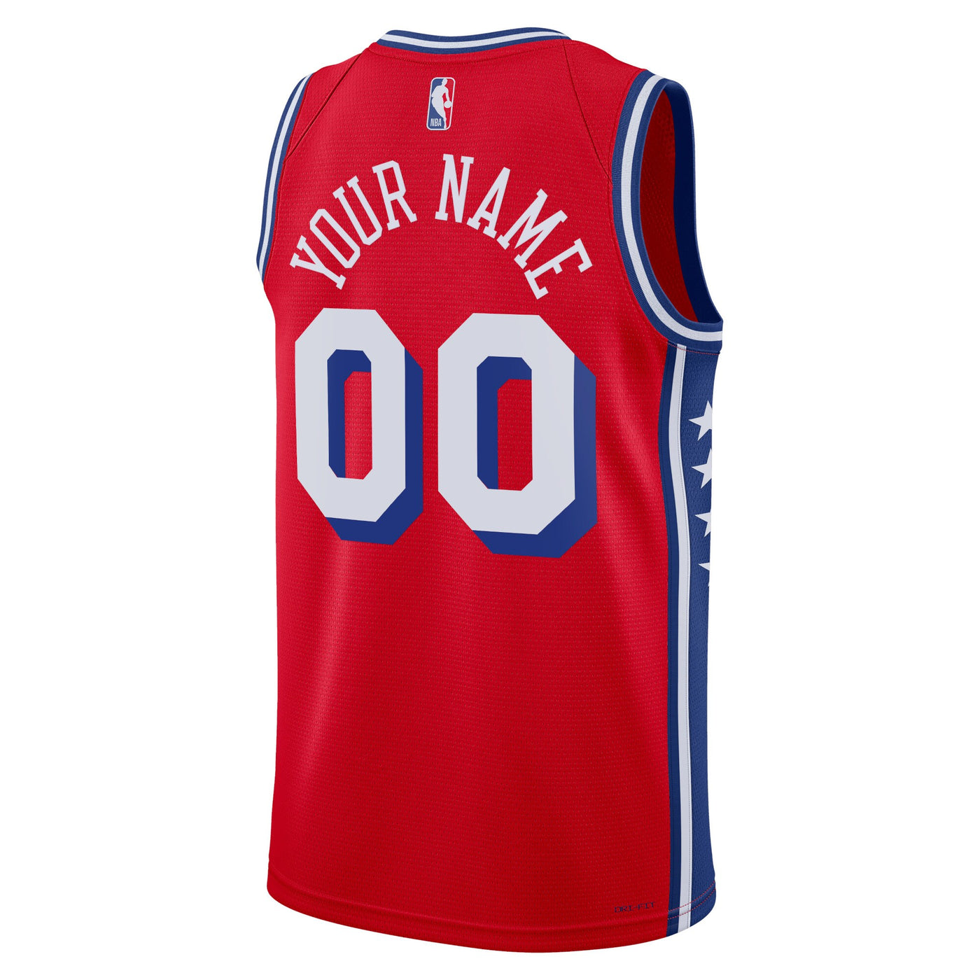 Philadelphia 76ers Jordan Statement Swingman Jersey - Custom