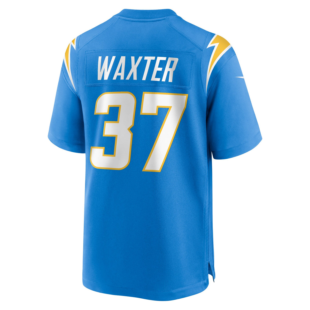 Los Angeles Chargers Isas Waxter Powder Blue Team Game Jersey