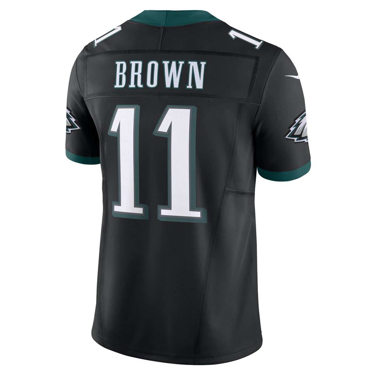 Philadelphia Eagles A.J. Brown Black Alternate Vapor F.U.S.E. Limited Jersey