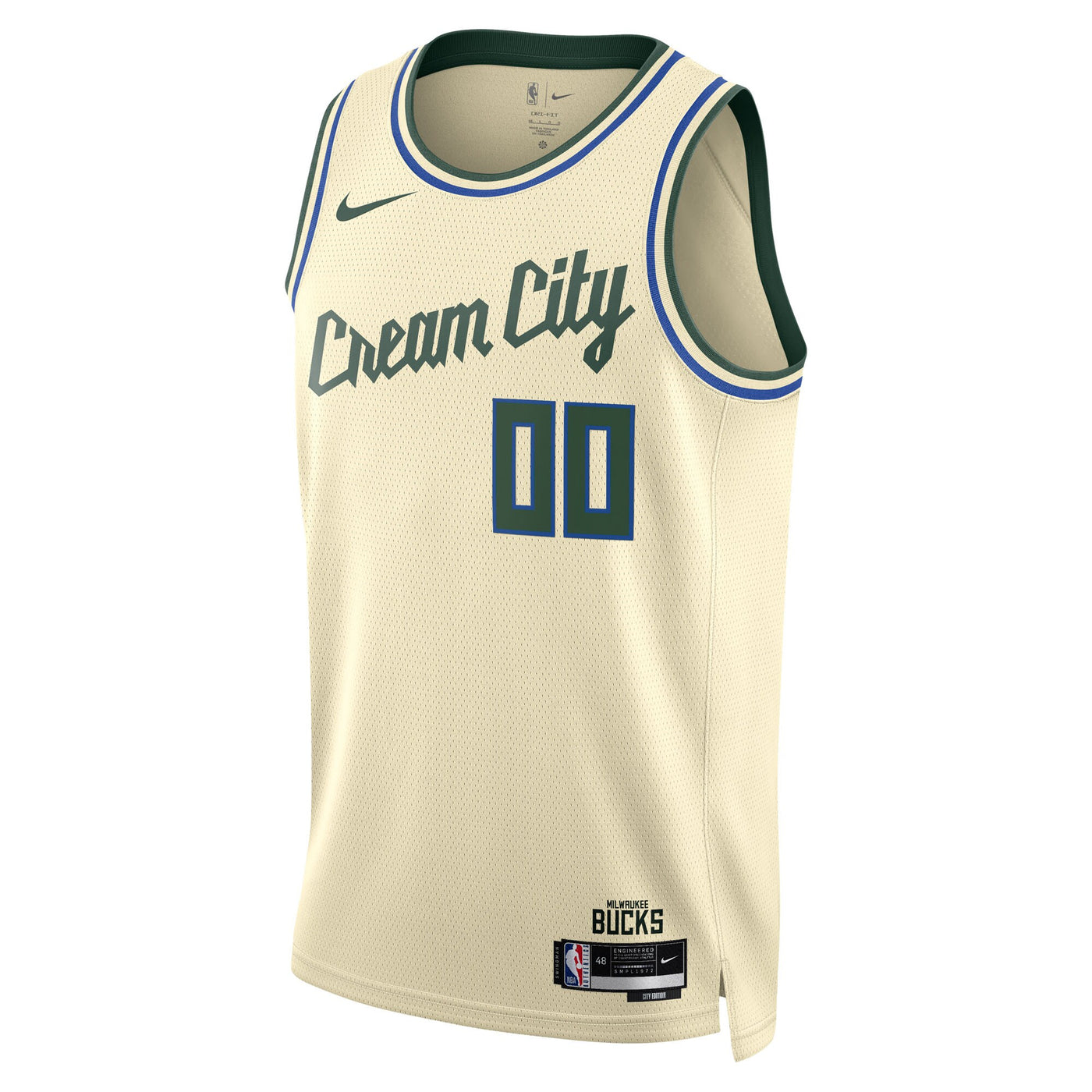Nike Milwaukee Bucks 2025/26 City Edition Swingman Jersey - Custom