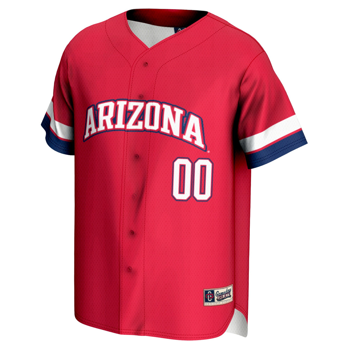 Arizona Wildcats GameDay Greats NIL Pick-A-Player Lightweight Baseball Jersey - Red