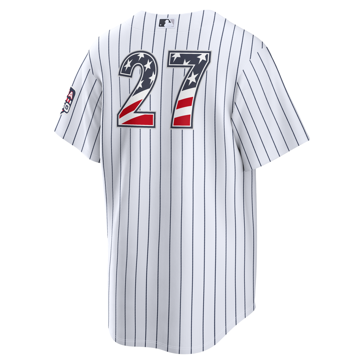 Fourth of July New York Yankees Giancarlo Stanton White USA 250 Stadium Jersey