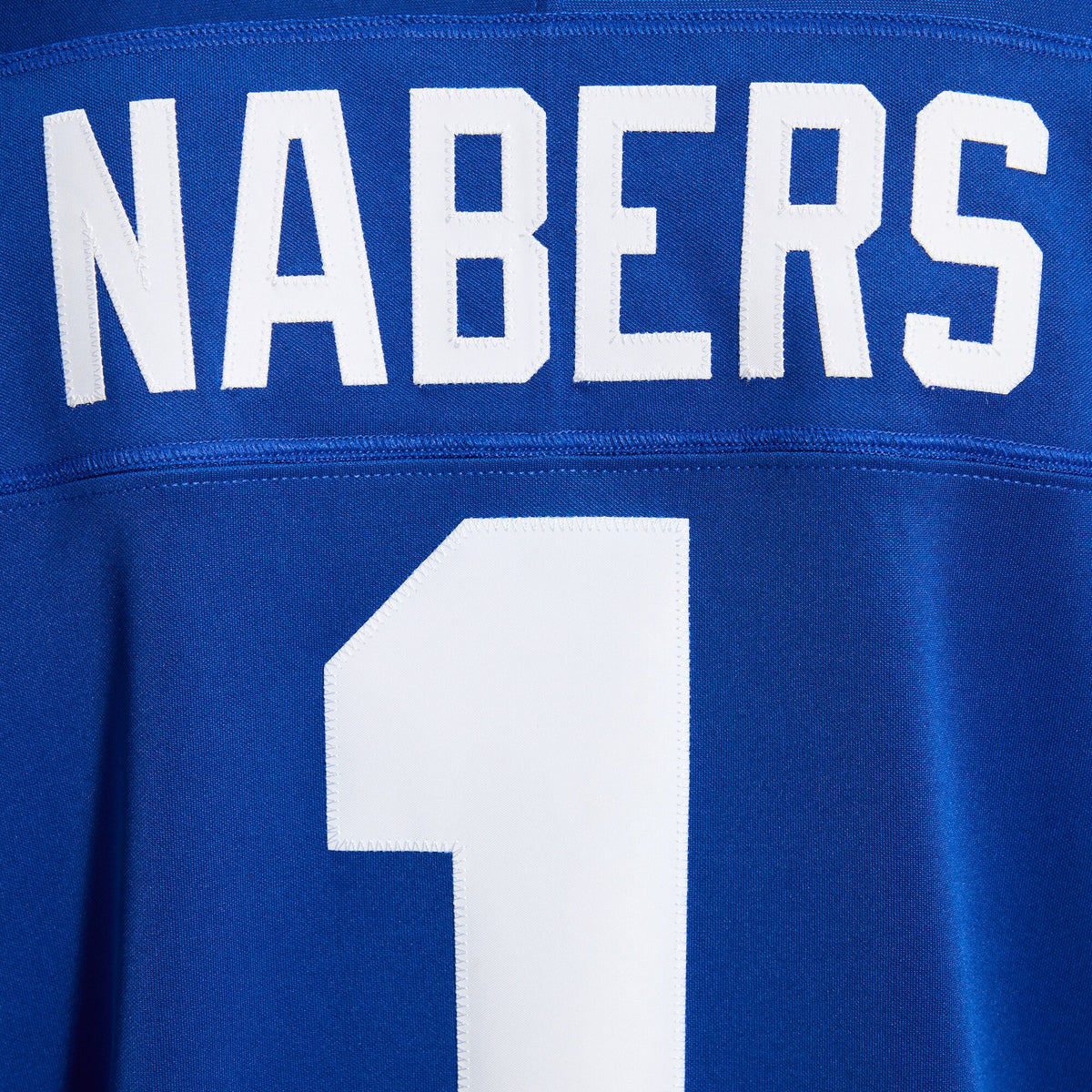 New York Giants Malik Nabers Royal Team Vapor F.U.S.E. Stitched Limited Jersey