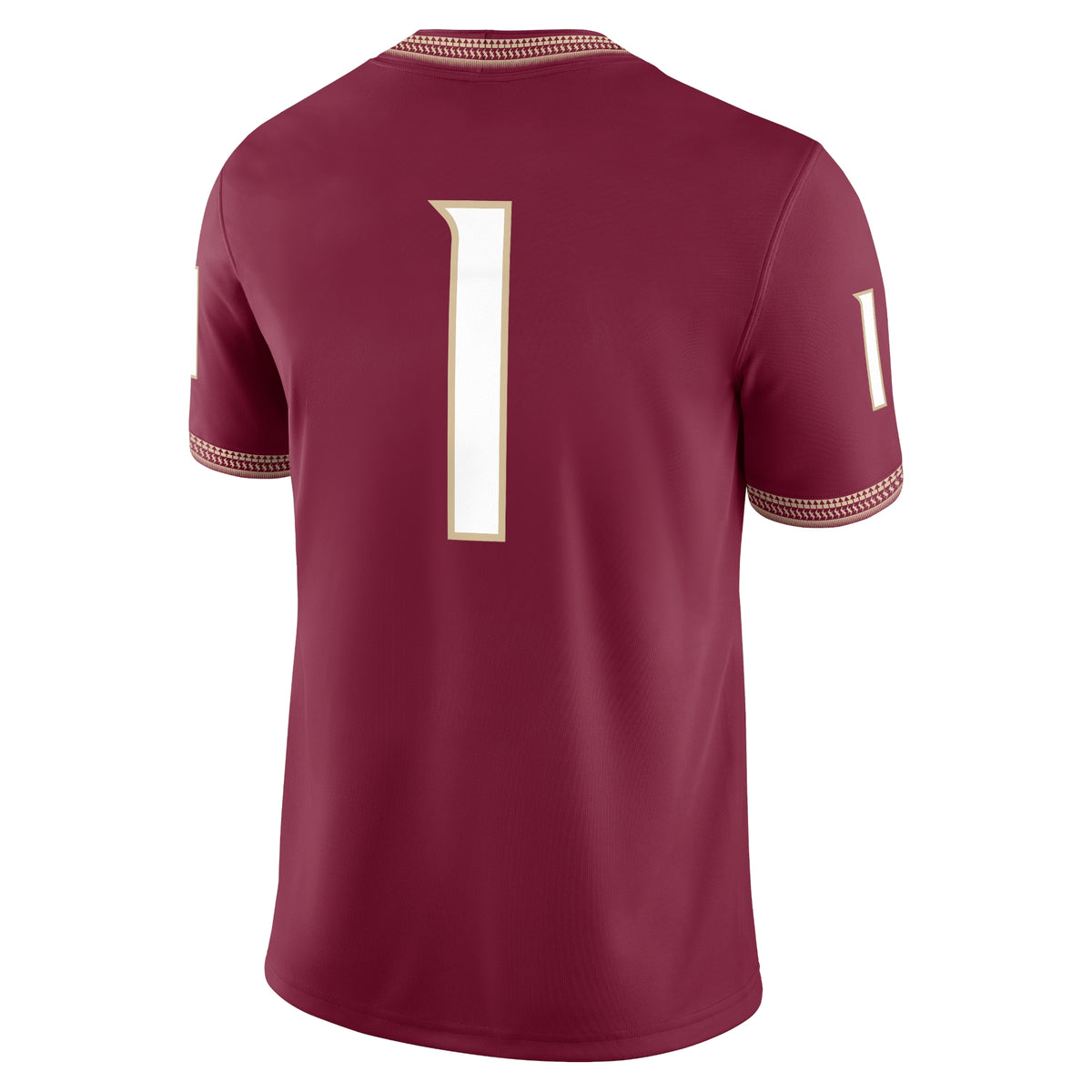 #1 Florida State Seminoles Game Jersey - Garnet