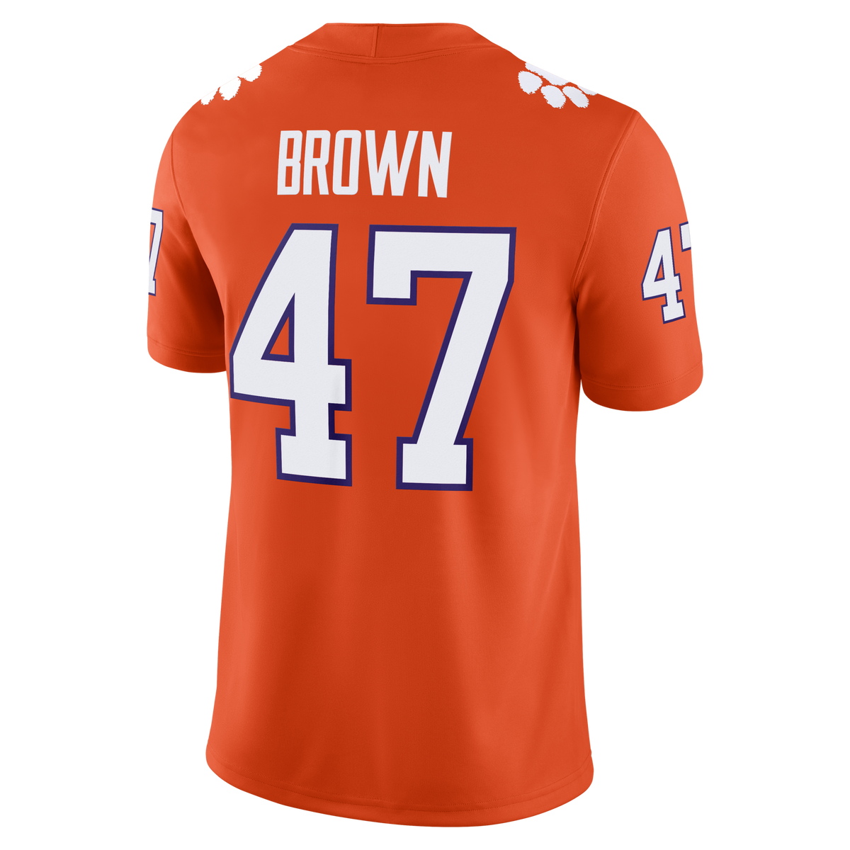 Sammy Brown Clemson Tigers Game Football Jersey - Orange